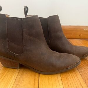 Ralph Lauren Denim and Supply Leather Ankle Boots